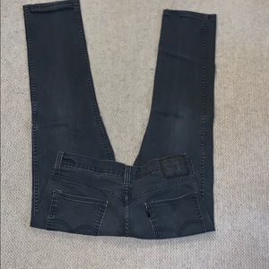 Men’s Levi Jeans #511 Cut W34 L30. Dark Charcoal